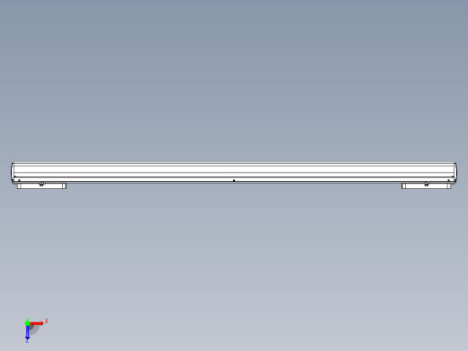 威洛博LC系列3d模型模组2LC22H2Y-S1400俯视缩略图