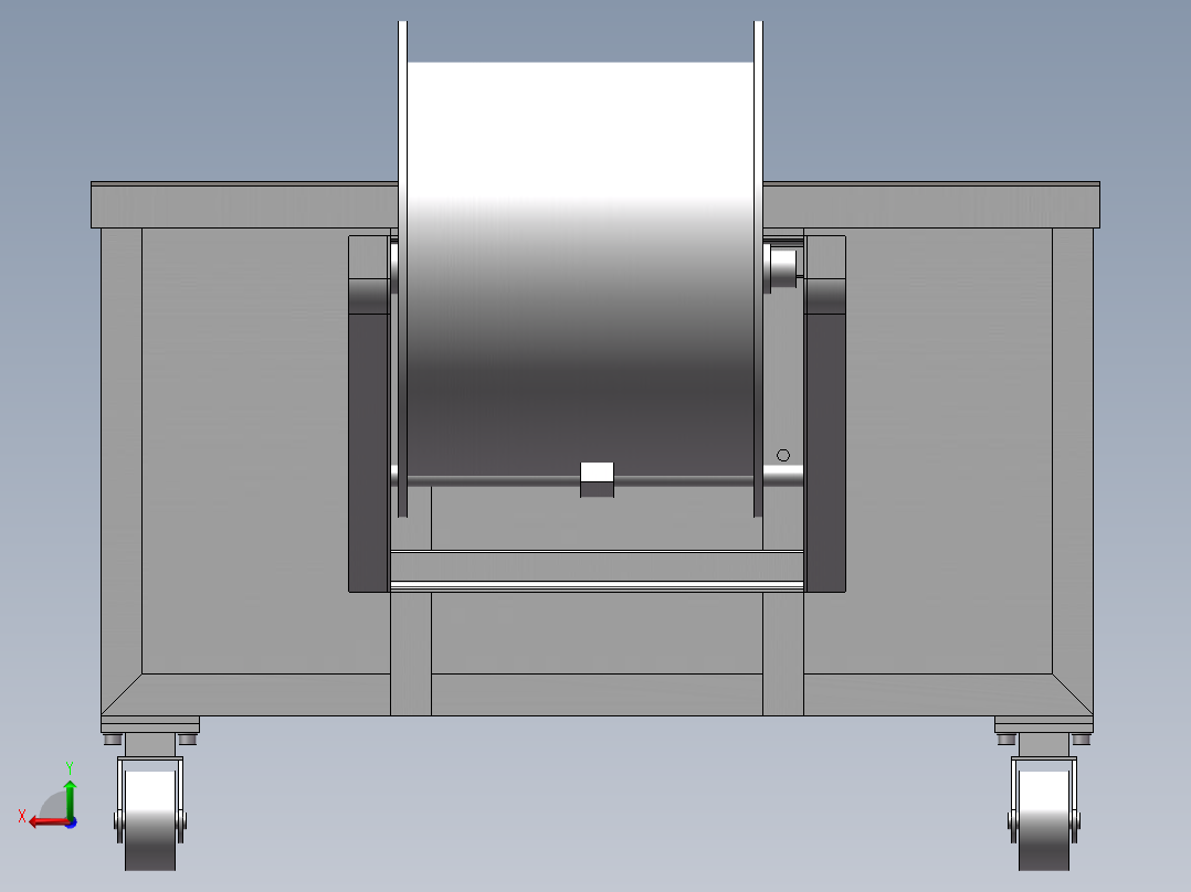 塑料绳自动打包捆扎机设计【三维图】【机械设计说明书CAD图】644561后视图