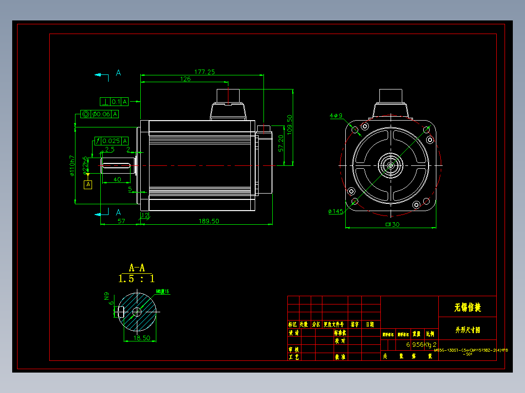 电机MS5G-130ST-CSorCM11515BZ-21P8、41P8-S01