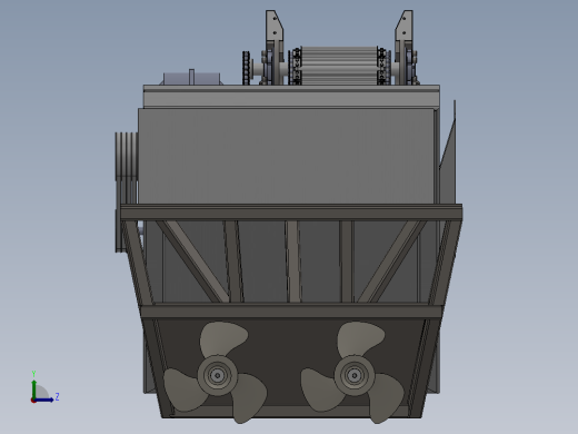 水面垃圾收集装置sw1122768左视缩略图
