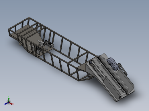 水面垃圾收集装置sw1122768正等轴测缩略图