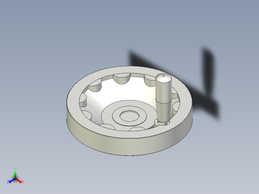 塑膠手輪VDO.FP+IR-3D多系列多零件图纸模型