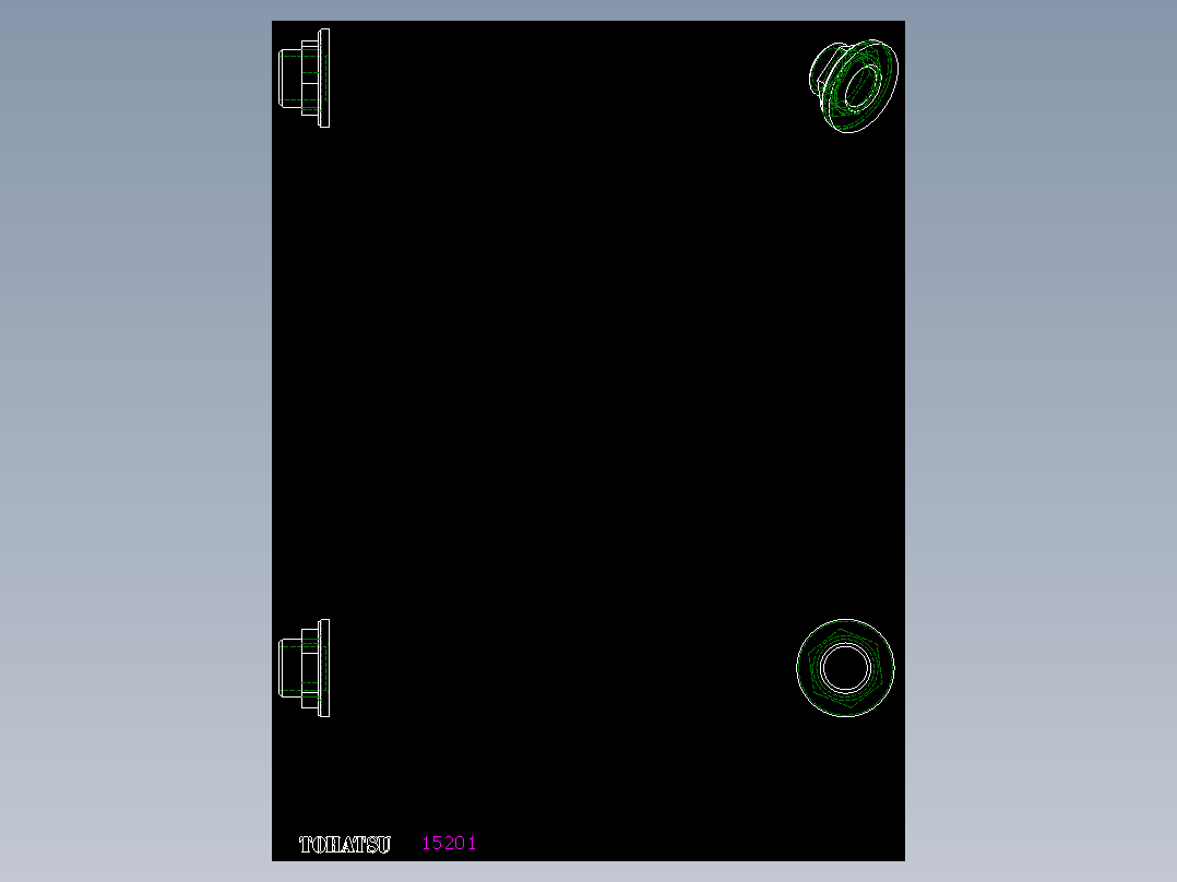 襯套&螺帽VCK.362-2D多系列多零件图纸模型