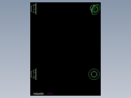 襯套&螺帽VCK.362-2D多系列多零件图纸模型
