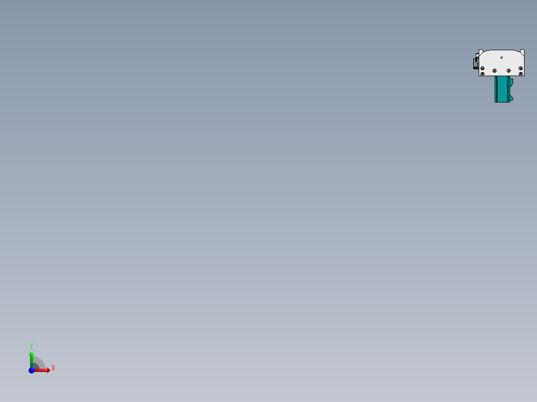 自制同步带模组设计前视图