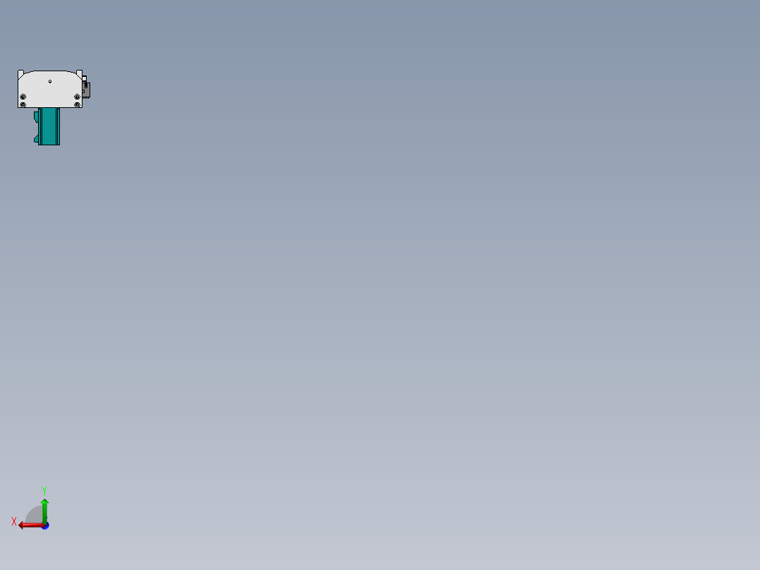 自制同步带模组设计后视图