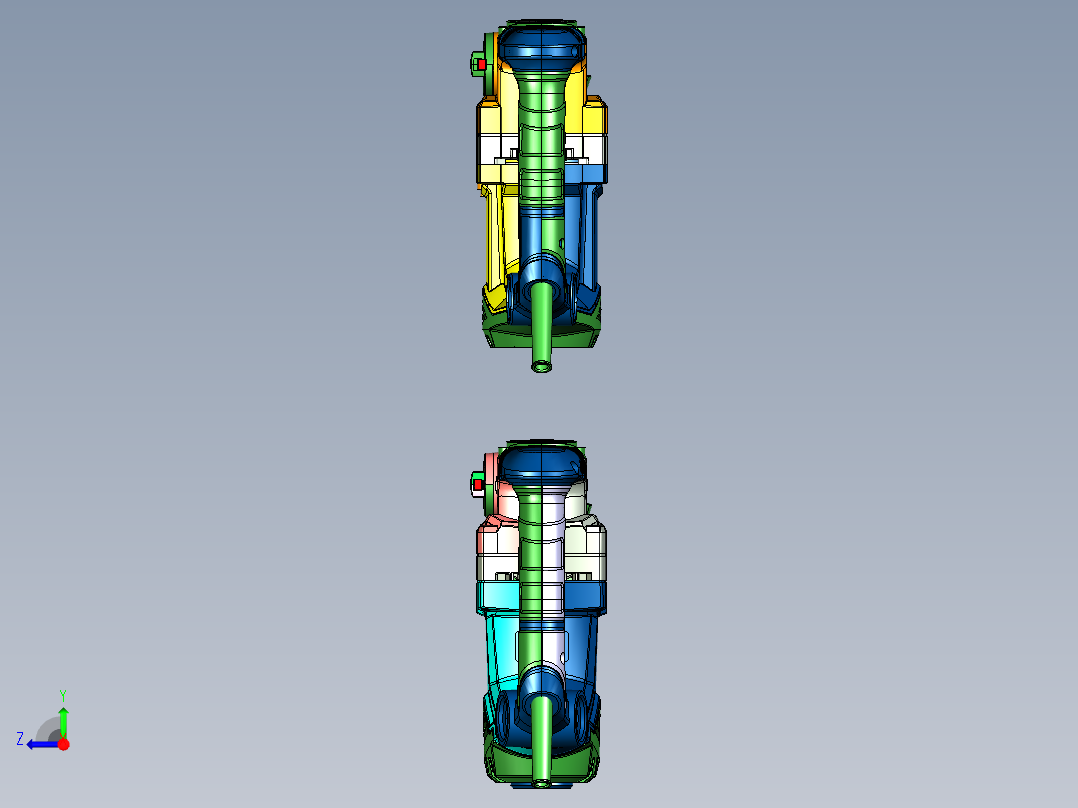 26和28混凝土打孔冲击钻电锤电镐右视图