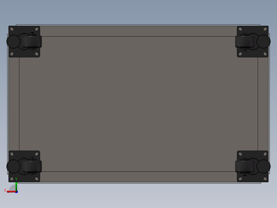 A2004047-塑料粉碎机后视图