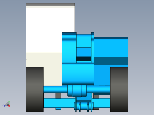 B3003518-紧凑型叉车 telehandler GTH-5519右视缩略图