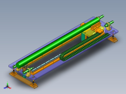 真空密封直线运动装置