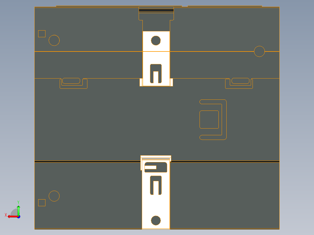 西门子SMARTsr30PLC后视图