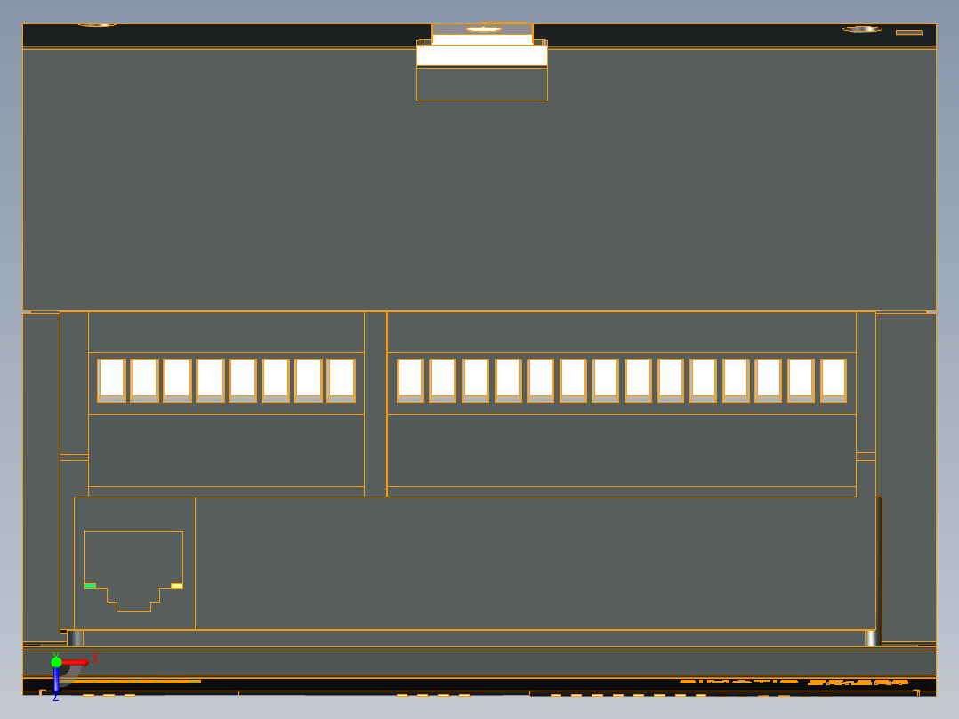 西门子SMARTsr30PLC俯视图