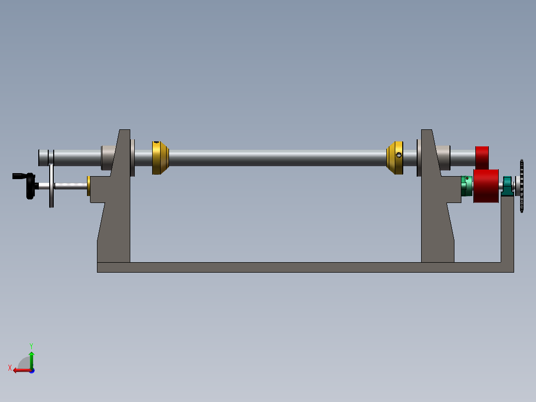 RXF-04 缠绕机后视图