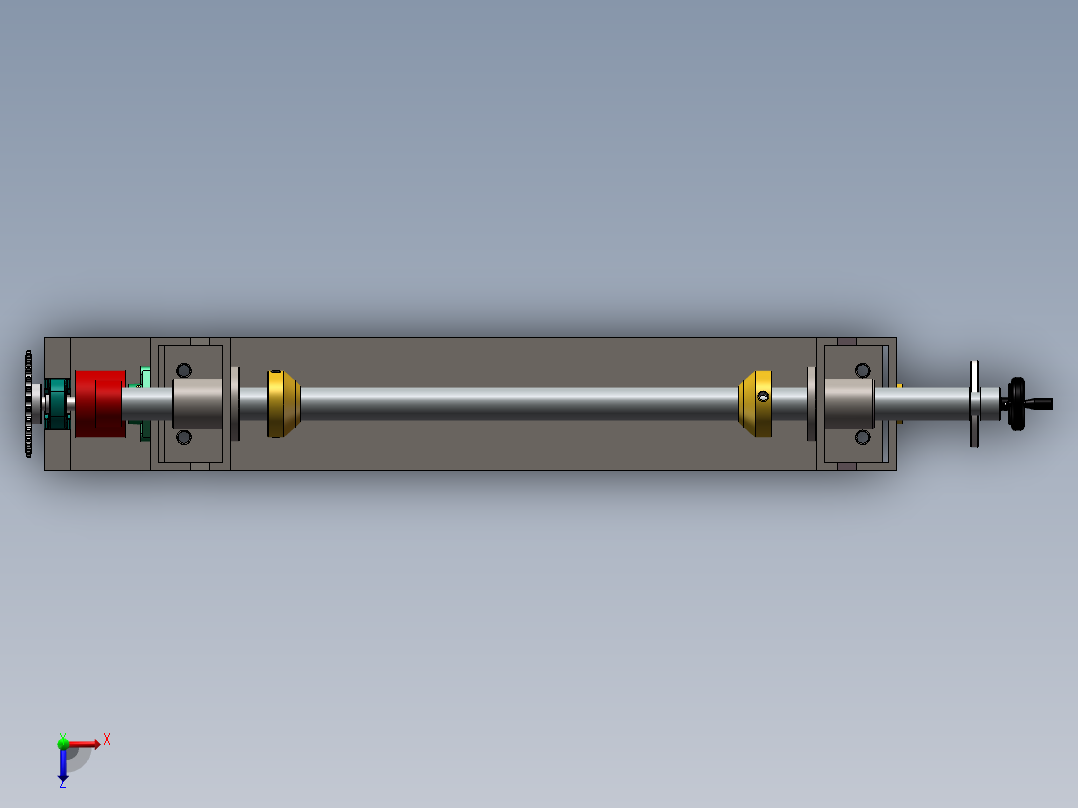 RXF-04 缠绕机俯视图