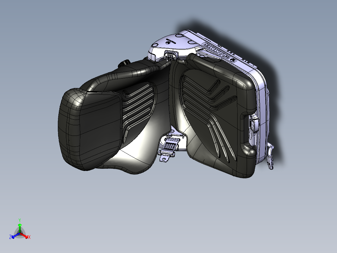Grammer汽车座椅三维建模图纸