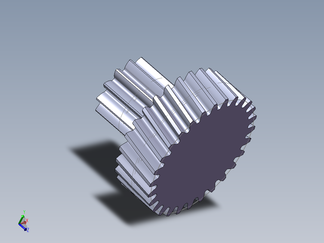 齿轮建模 SW21 wuqi5260主视图