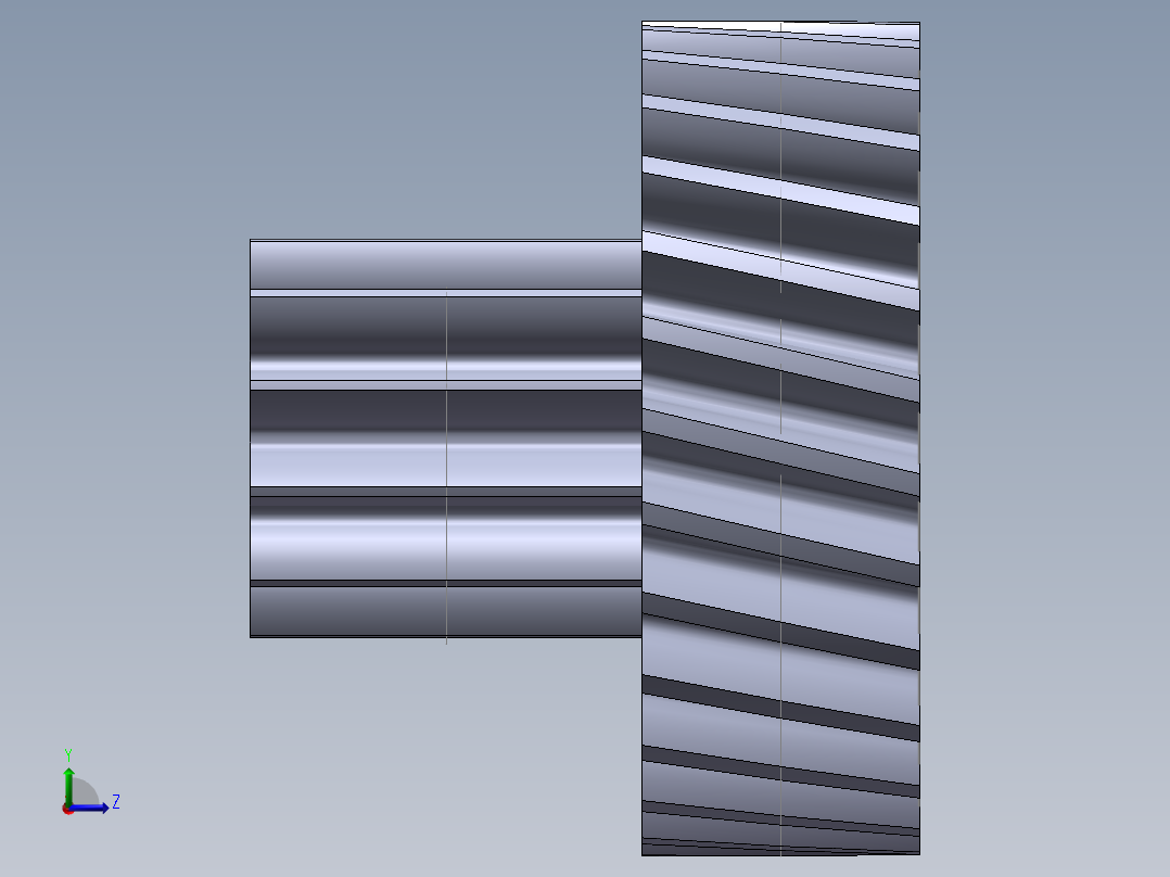 齿轮建模 SW21 wuqi5260左视图