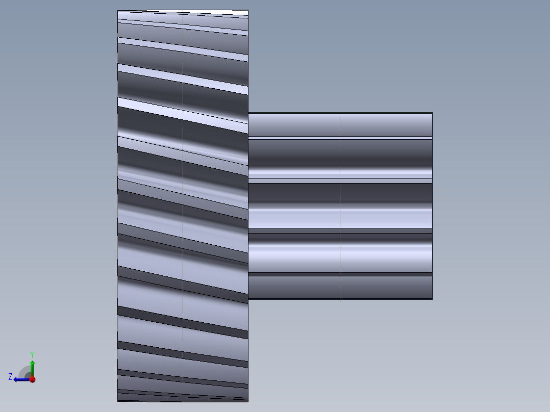 齿轮建模 SW21 wuqi5260右视图