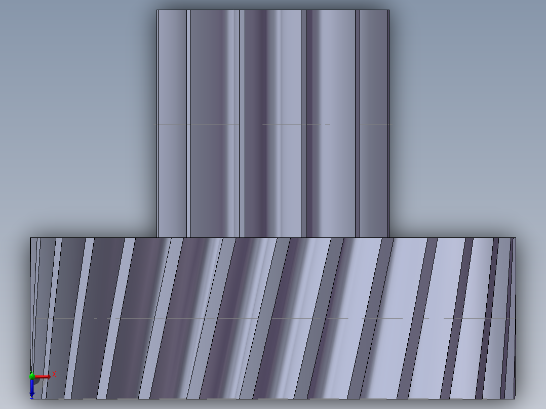 齿轮建模 SW21 wuqi5260俯视图