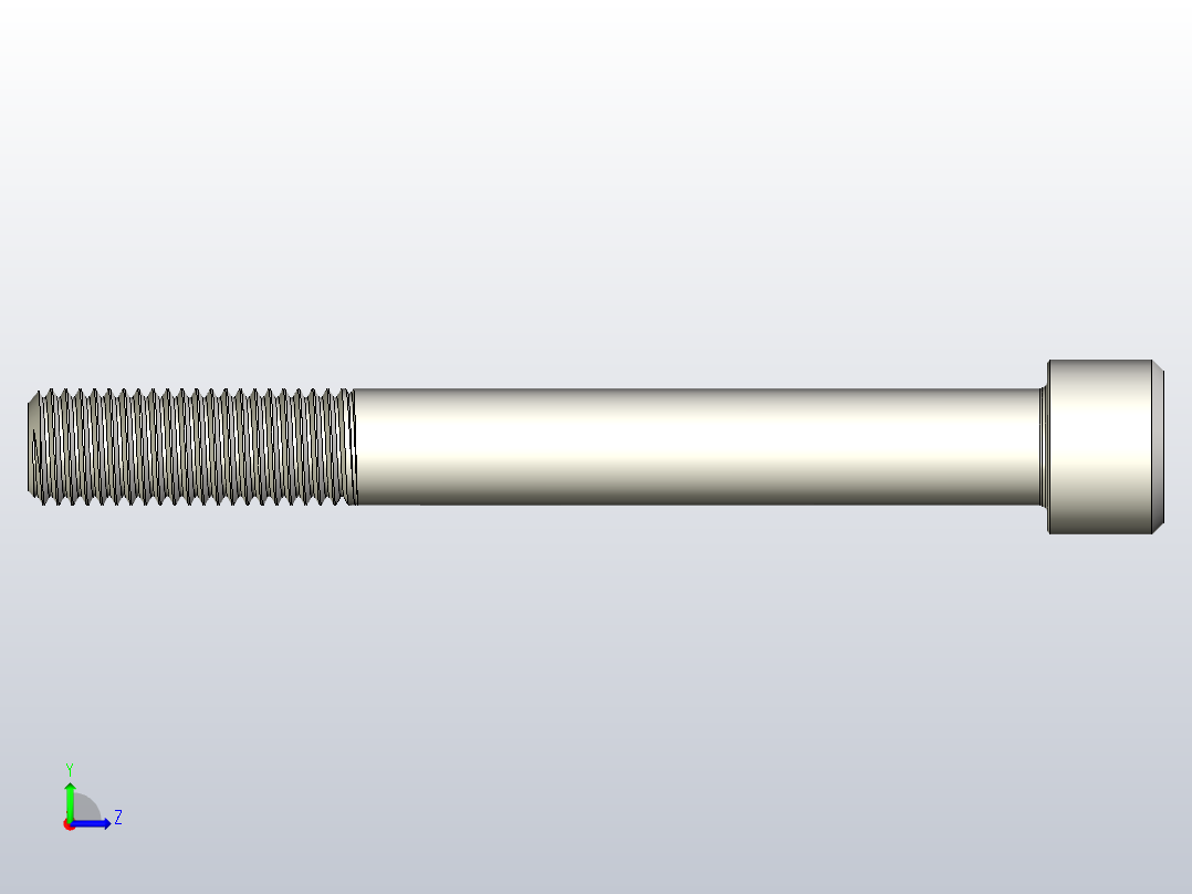 DIN_EN_ISO_4762_M16x140.ipt内六角螺钉左视图