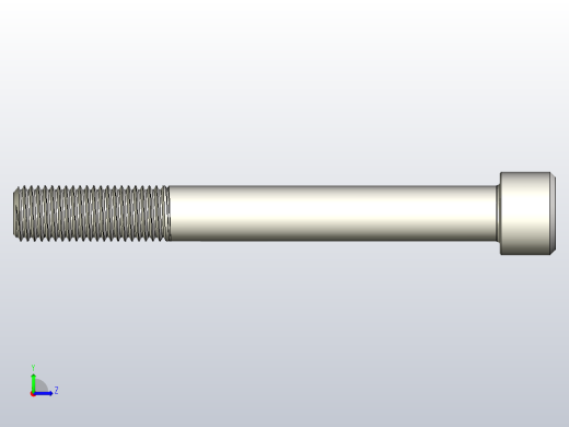 DIN_EN_ISO_4762_M16x140.ipt内六角螺钉左视缩略图