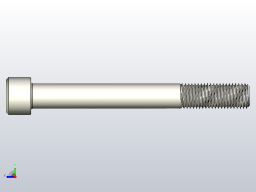 DIN_EN_ISO_4762_M16x140.ipt内六角螺钉右视缩略图