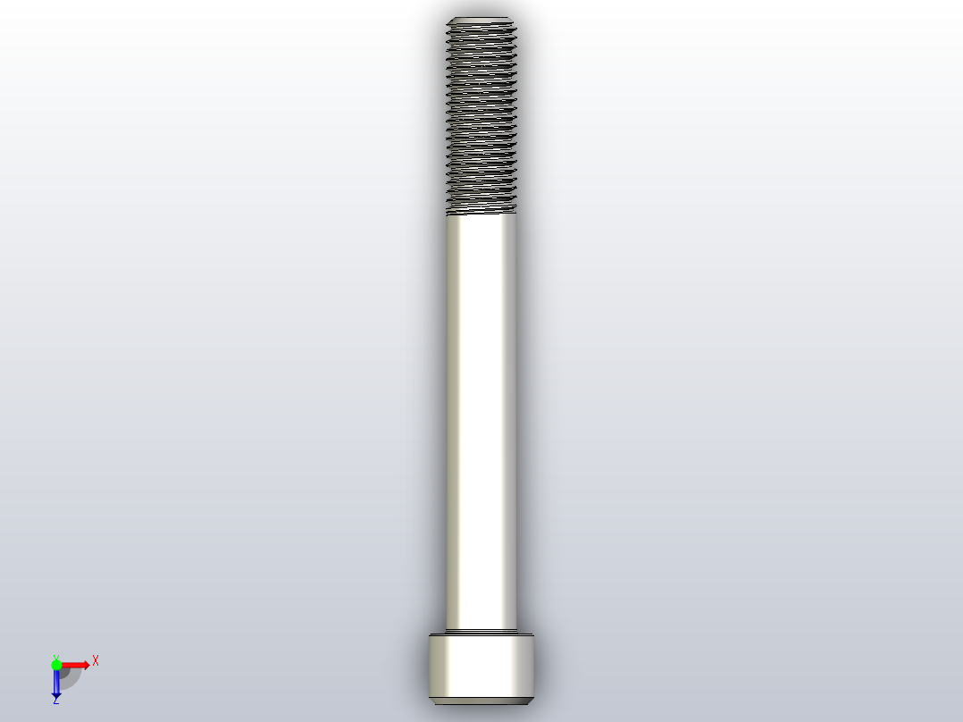 DIN_EN_ISO_4762_M16x140.ipt内六角螺钉俯视图