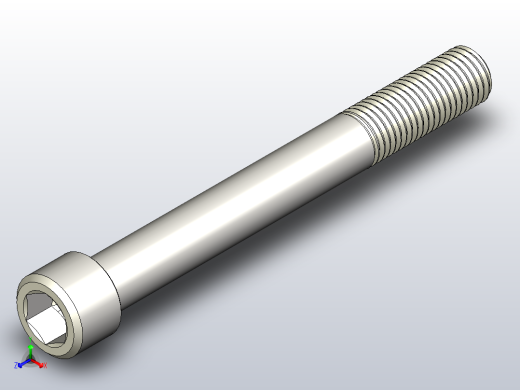 DIN_EN_ISO_4762_M16x140.ipt内六角螺钉正等轴测缩略图