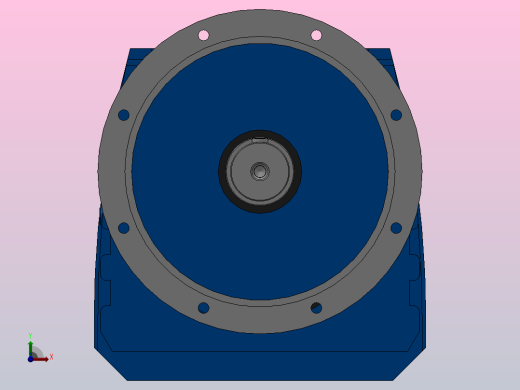 RF167R97法兰轴伸式组合型斜齿轮减速机RF167R97-Y2.2-4P-100-M1-0°-Φ660前视缩略图