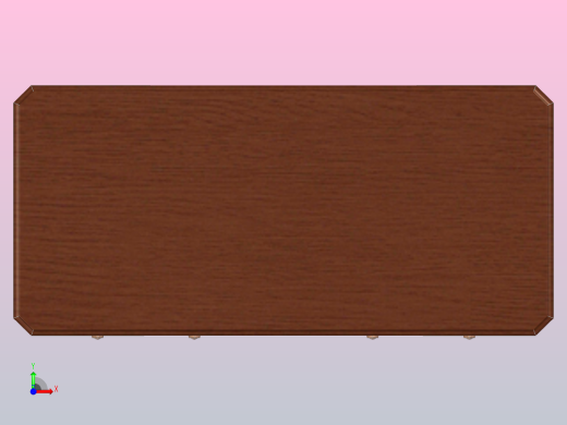 办公写字桌前视缩略图