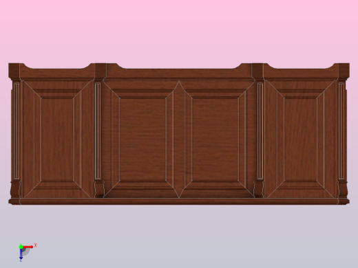 办公写字桌俯视缩略图