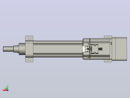 RKD50-150-P-LB-75-B3折返电动缸后视缩略图