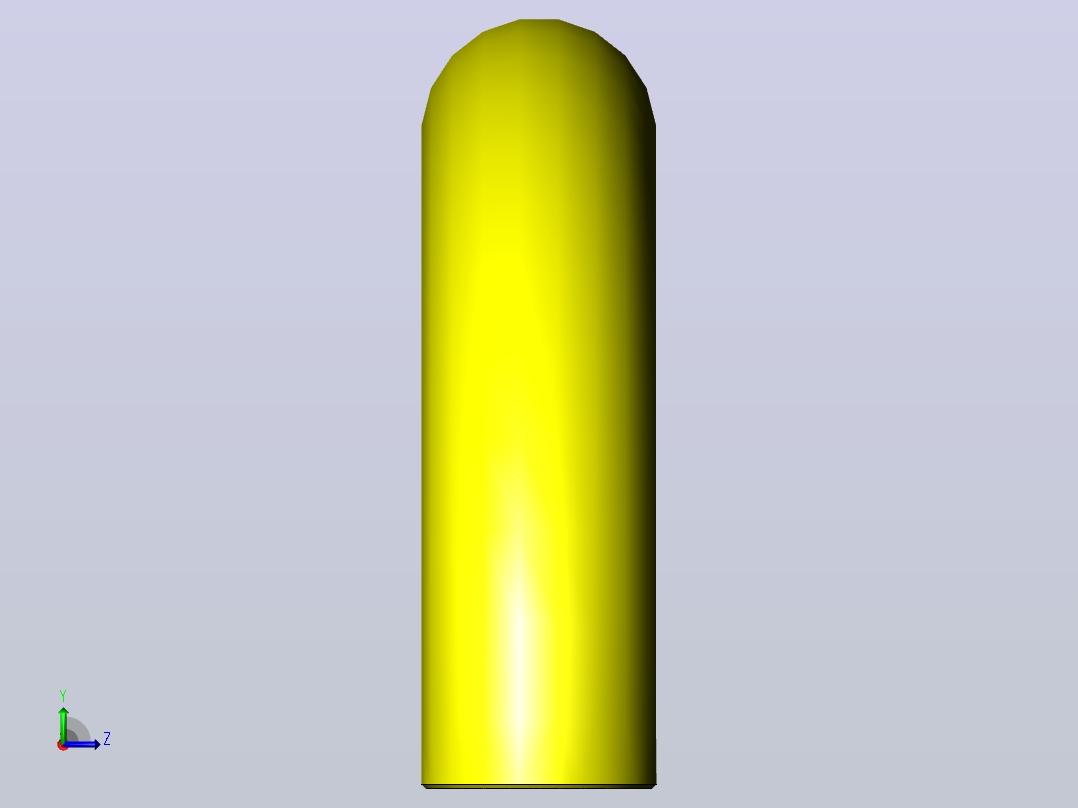 无缝冲压弯头180deg 3r inch elbow左视图