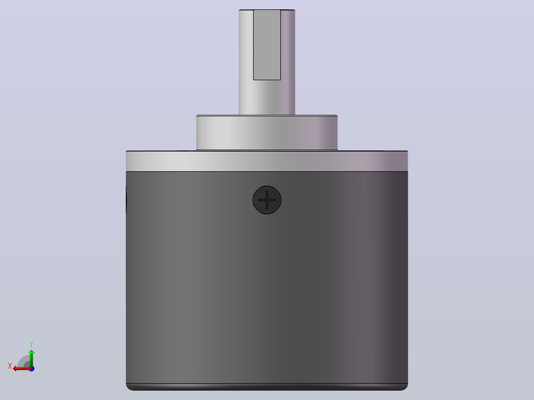 G40S系列[G40S系列-普通安装-轴径8]旋转编码器主视图