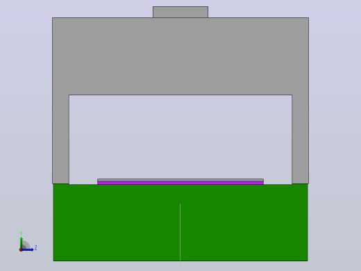 链板输送机模型图左视缩略图