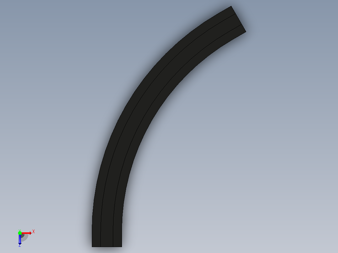 ZWGD-SS881-K325-TA60-R800-N1-C1转弯轨道俯视图