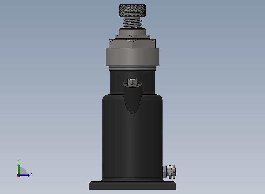 A47-液压千斤顶左视图