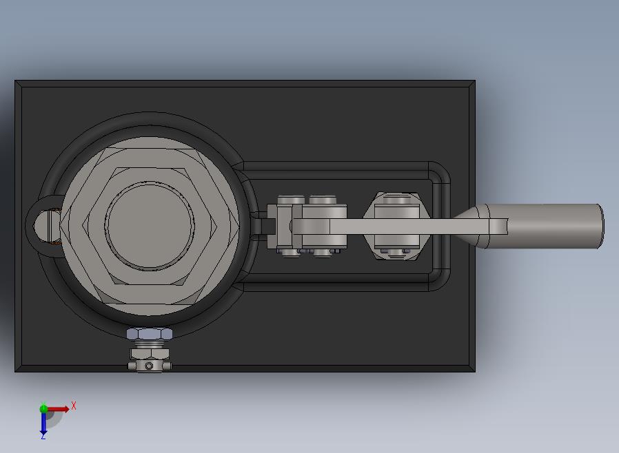 A47-液压千斤顶俯视图