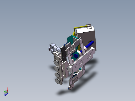 100KG重物拾取工装设计