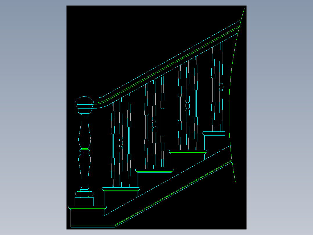 栏杆、扶手-FH10A008