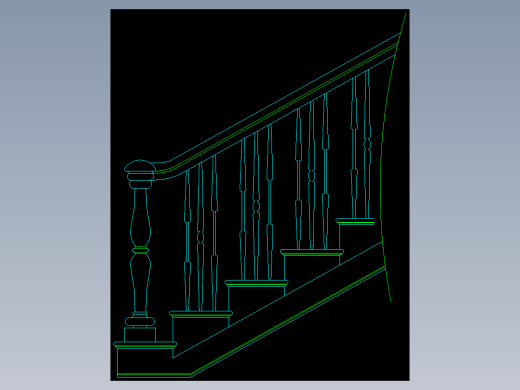 栏杆、扶手-FH10A008
