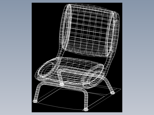 室内家具和灯具等的模型十二-K-S28-1