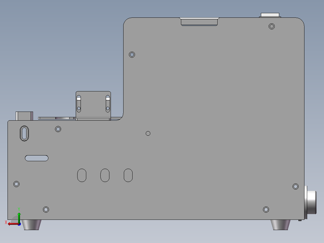 螺丝排列机E009后视图
