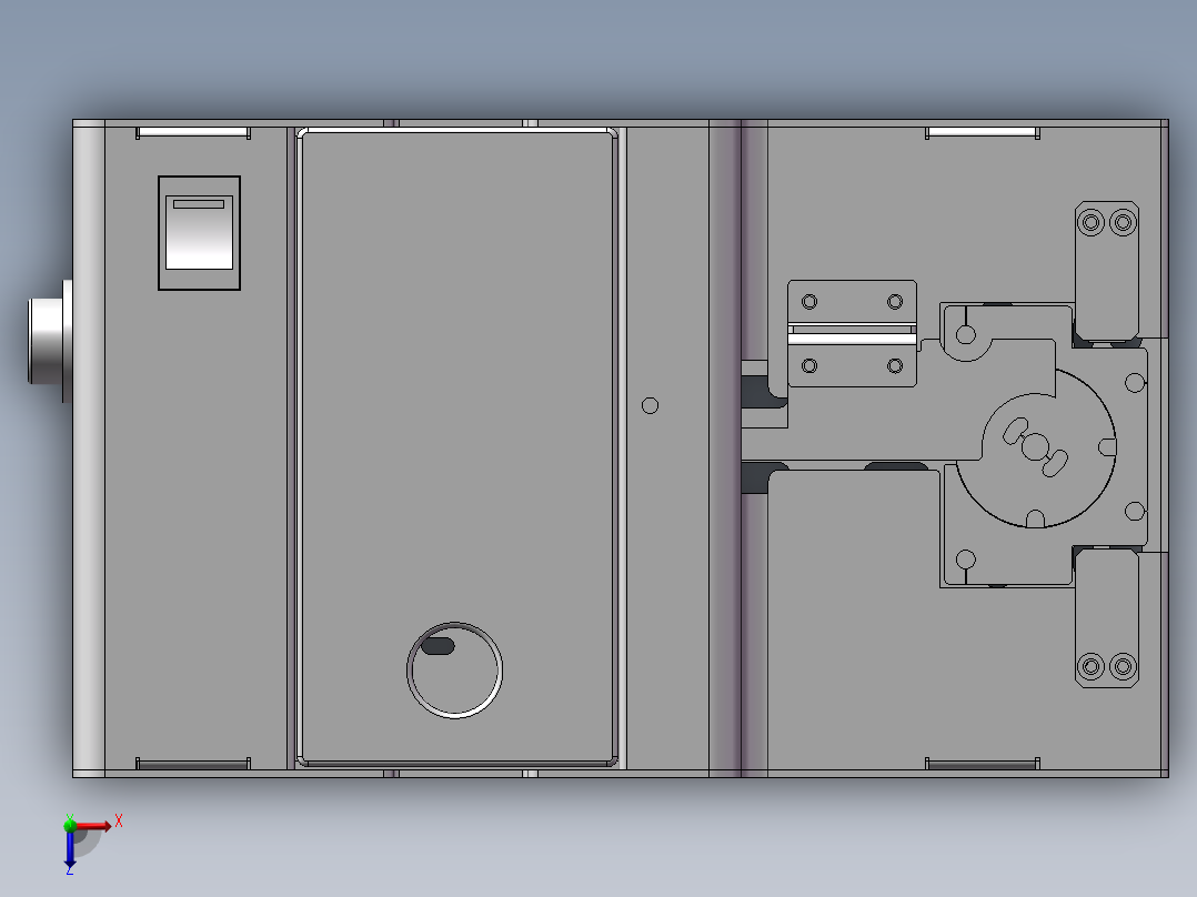 螺丝排列机E009俯视图