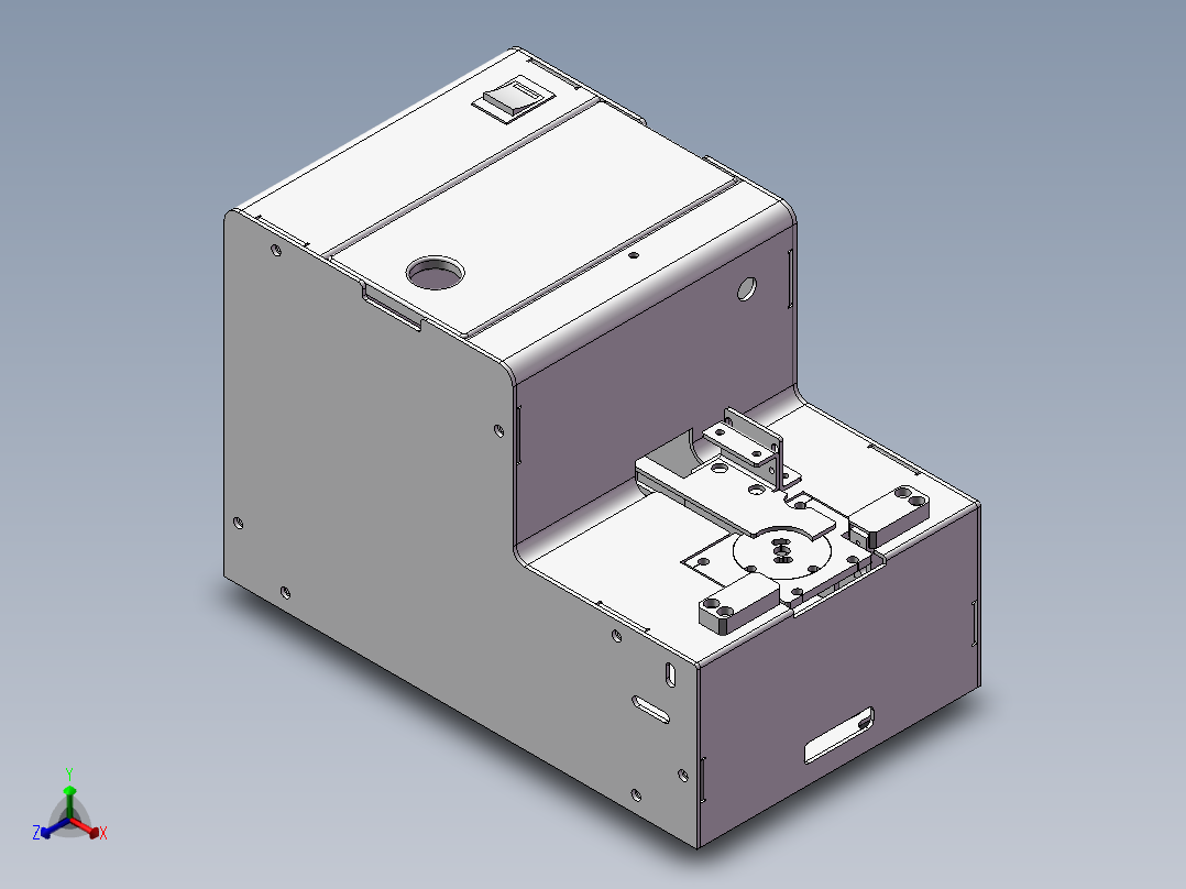 螺丝排列机E009正等轴测图