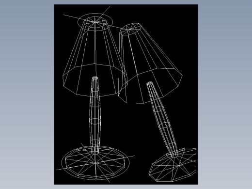 室内家具及植物三维模型八-D138