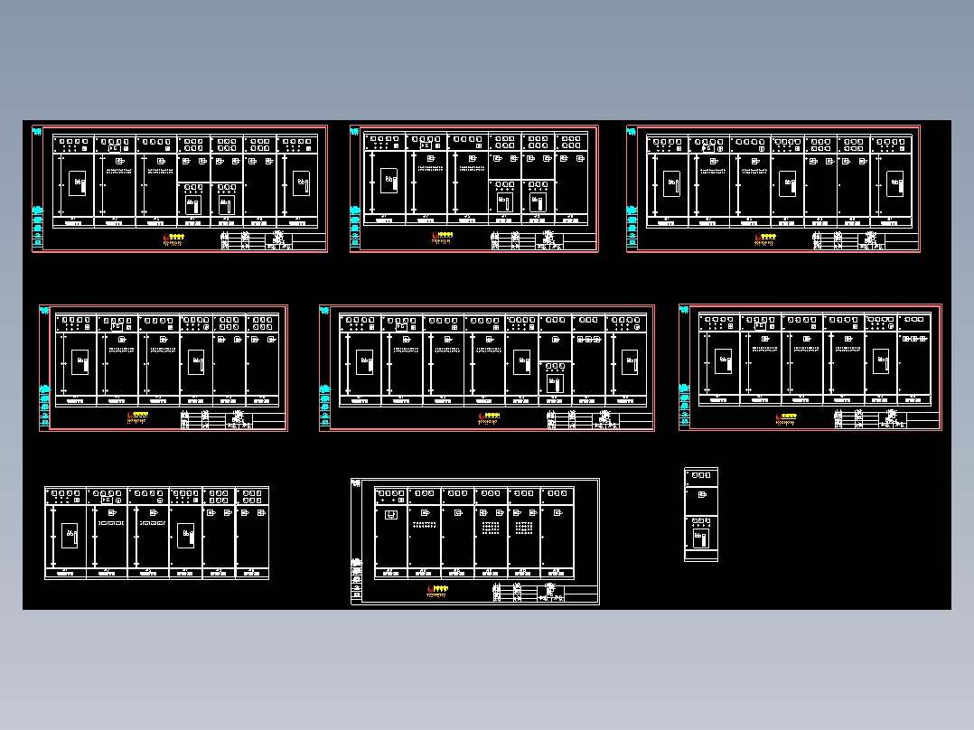 低压开关柜电气图