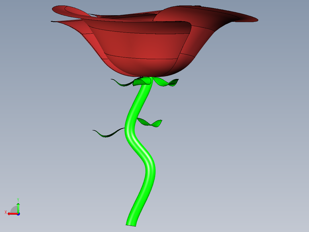 玫瑰 - 副本后视图