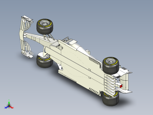 F1模型混合动力车