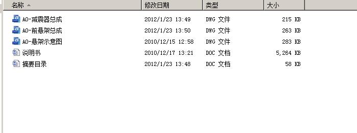 越野车双横臂式独立悬架设计[汽车] 包含CAD图纸和说明文档参考